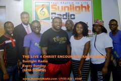 Great men and women of this generation join us on Sunlight Radio for open night. We had a great encounter with the LORD.