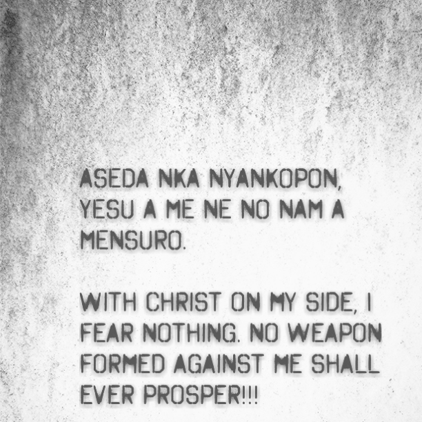 Thanks be unto the most high!