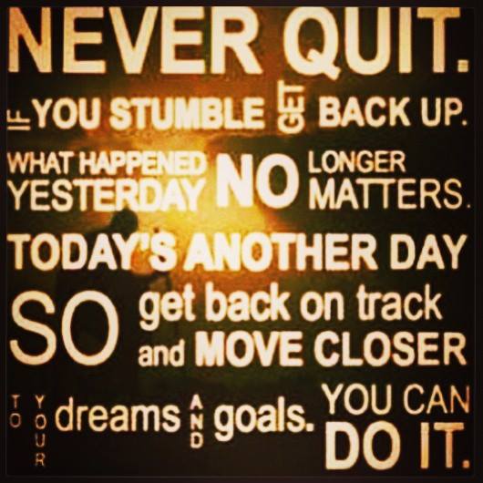 Keep @ it, never give up. With GOD, all things are made possible!