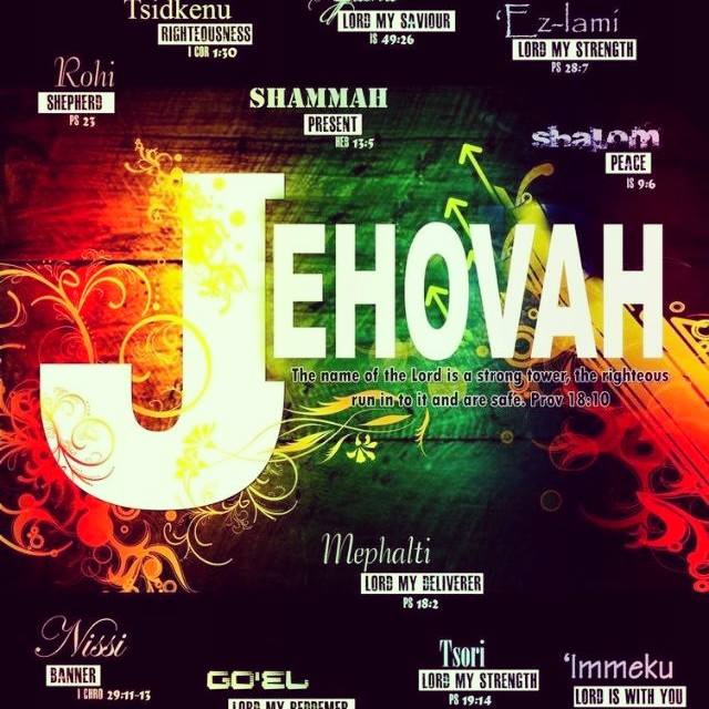 Great names of GOD. We have a great treasure!