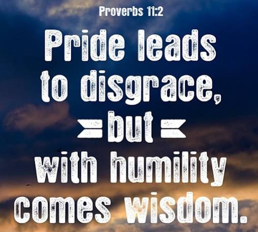 Pride vs. Humility