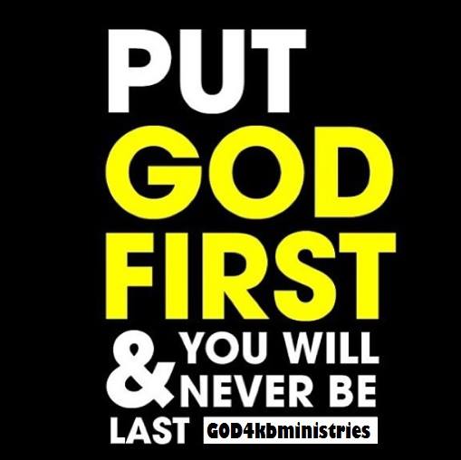 Keep God in the master plan, and you will be fine!
