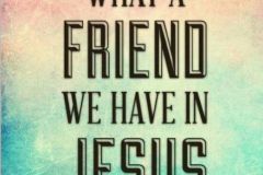 Make Jesus your best friend!