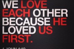 Christ is our first Love