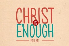 Jesus is all you need